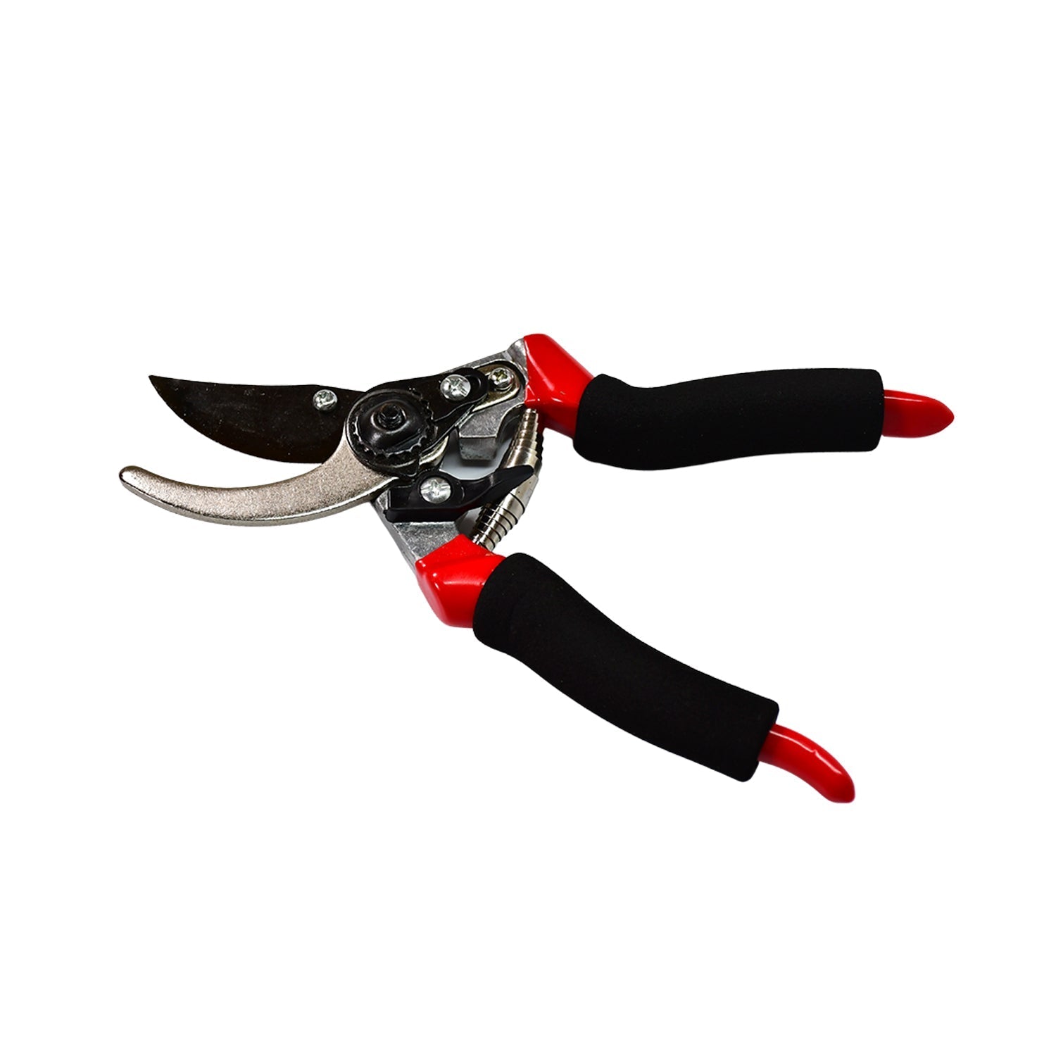 Sharp red garden shears, 21cm pruners for cutting Sharp red garden shears, 21cm pruners for cutting